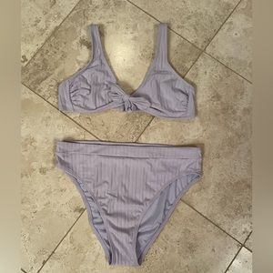 Lavender bikini bathing suit